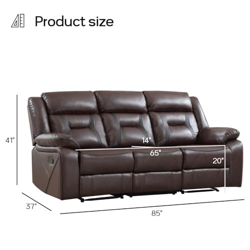 Edilmar Manual Reclining Sofa: Premium Comfort and Style Guide
