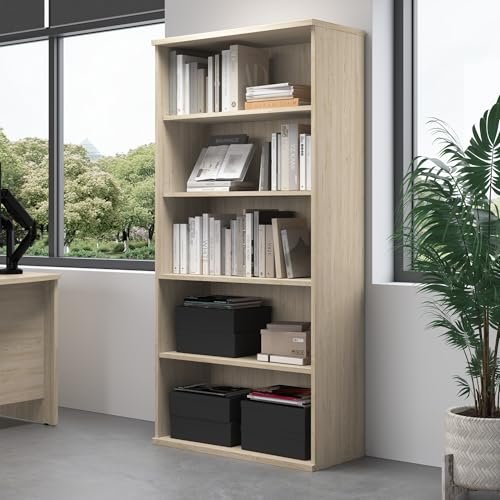 Doyno Tall 5 Shelf Bookcase - Modern Storage Solution
