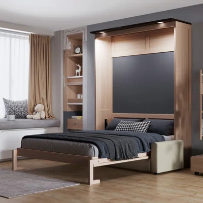 Red Barrel Studio Murphy Bed Space-Saving Wall Beds for Modern Homes